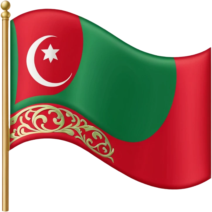 Chechen flag emoji