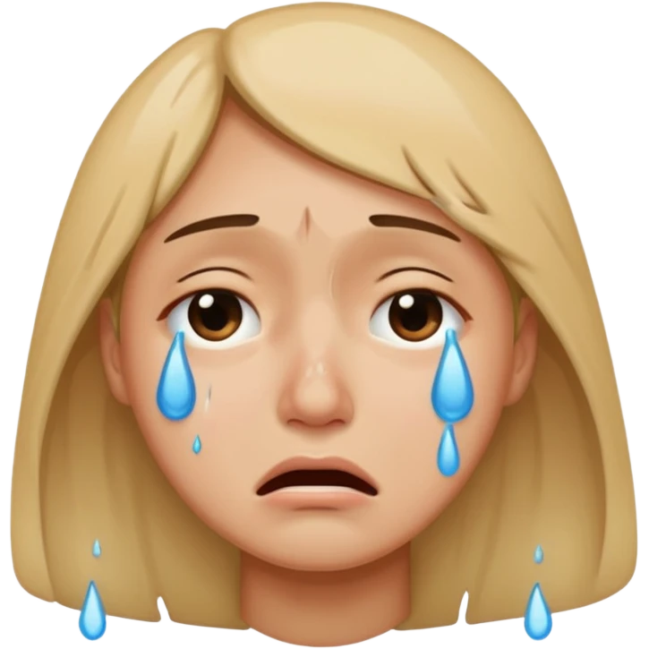 Crying so much emoji