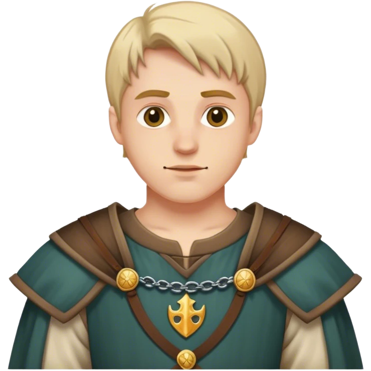 medieval cloth for the chest and the man who wears it emoji