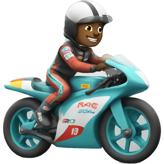 racing emoji