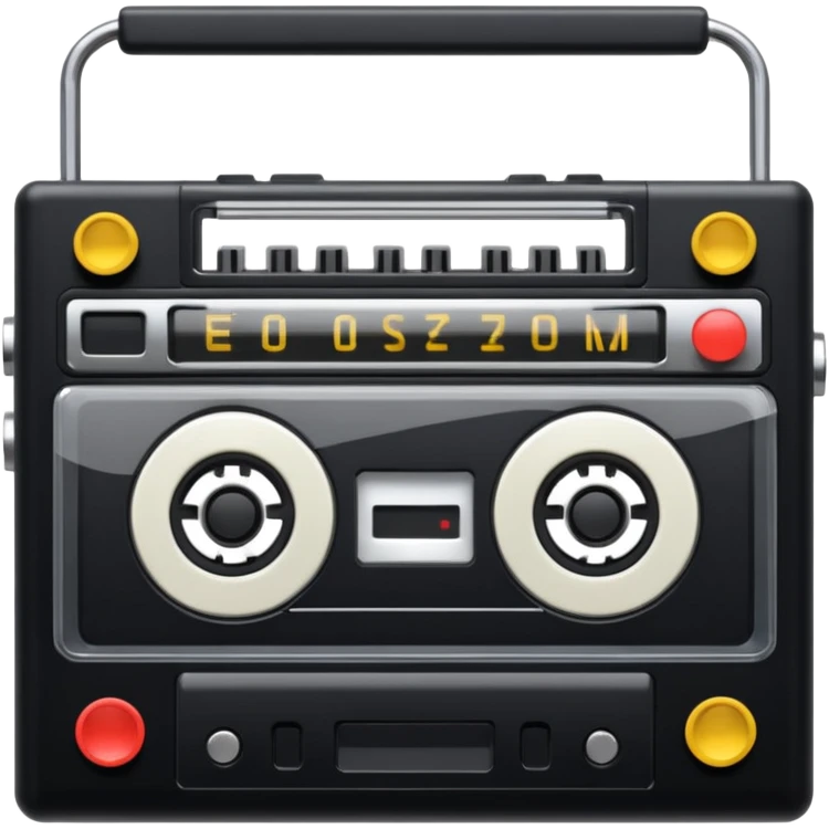 cassette player emoji