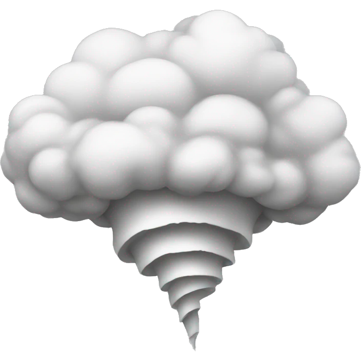 tornado white emoji