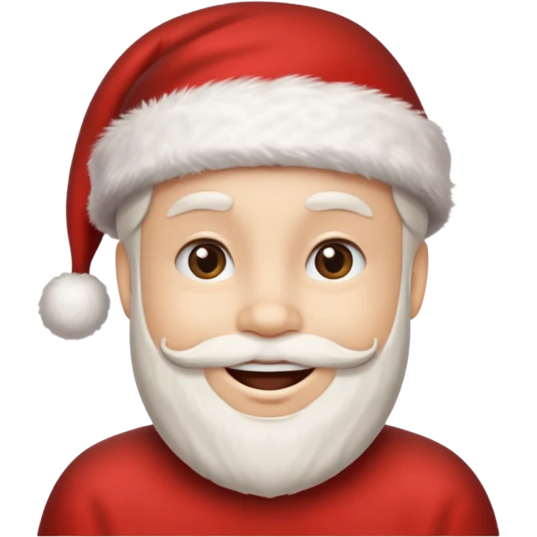 create a realistic emoji of a logistic person saying merry christmas emoji