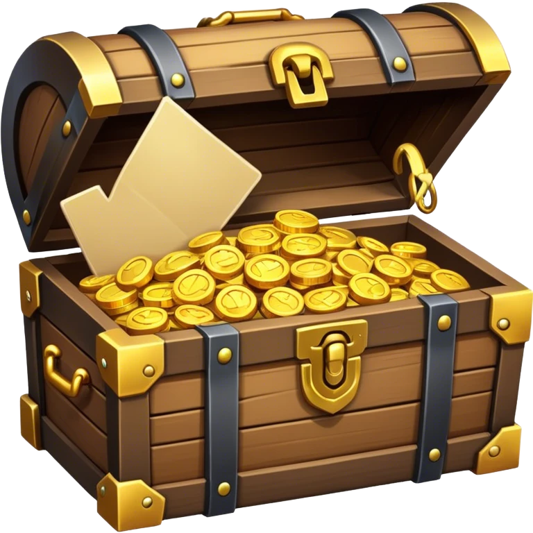 treasure, casual game, mobile game emoji