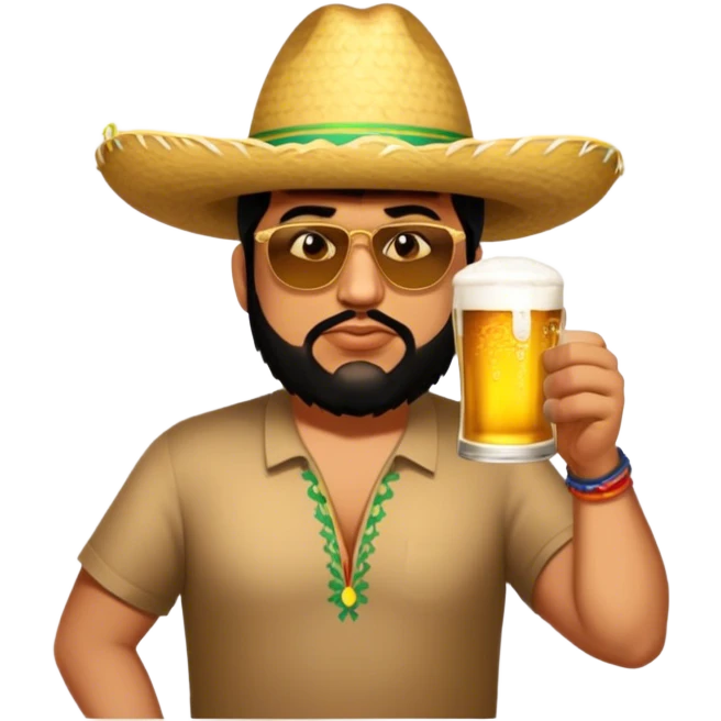 Cerveza Drinker emoji