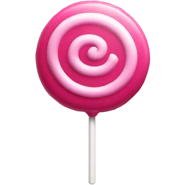 Pink lollipop ￼ emoji