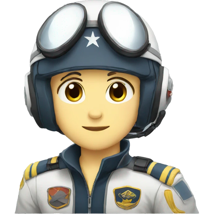 pilot anime emoji