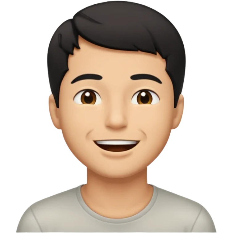 Hombre se les hace agua la boca emoji