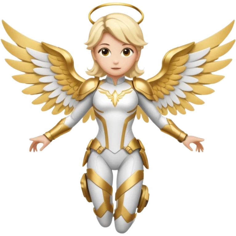 Overwatch Mercy flying emoji