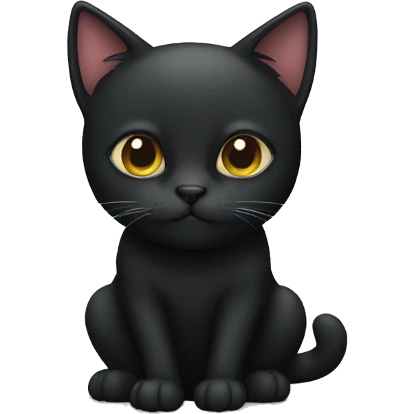 black cat  emoji