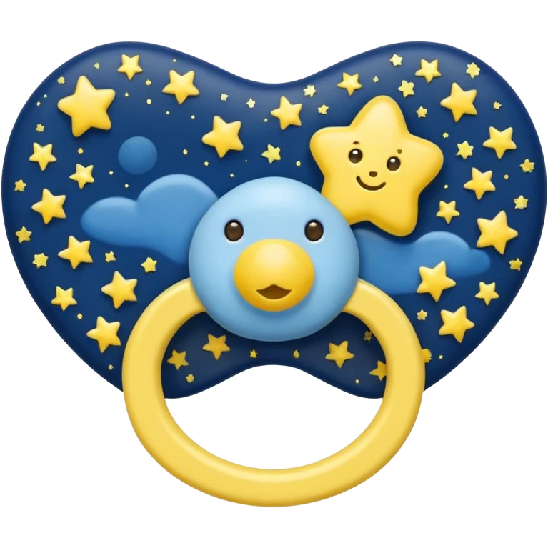 starry night pacifier emoji