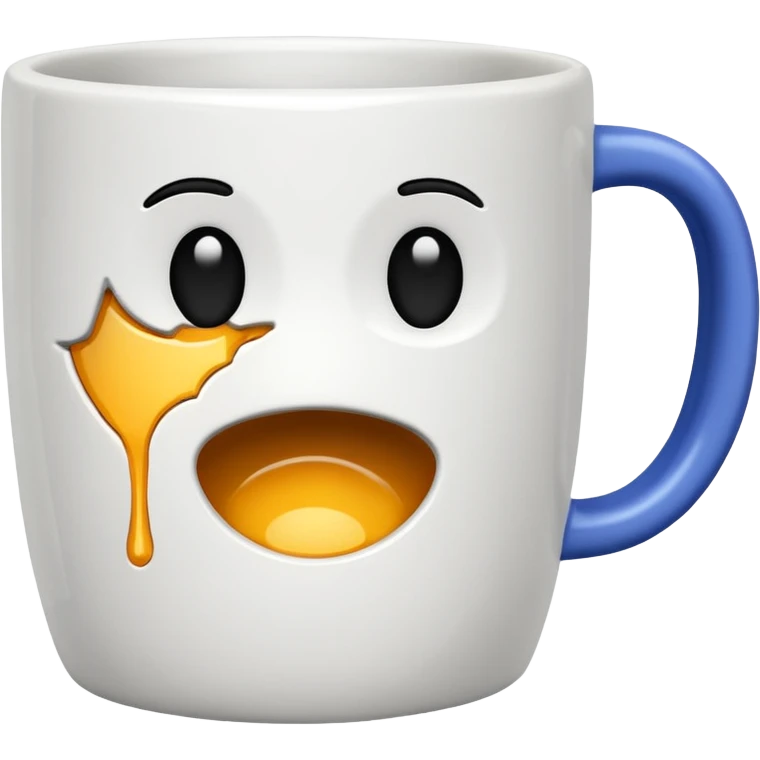 cracked mug emoji