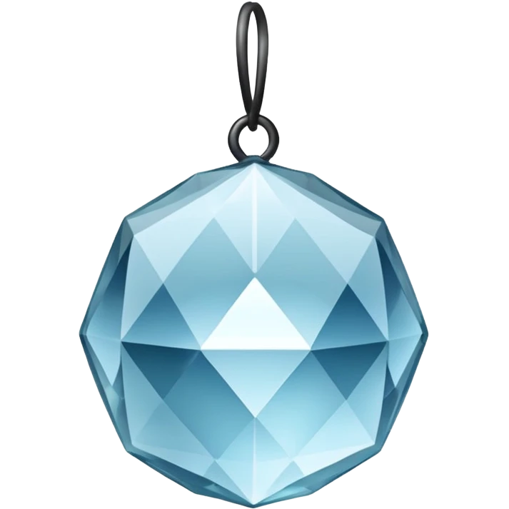 Hanging crystal sphere emoji