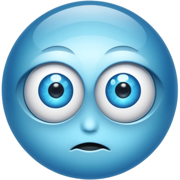 wide open eyballs emoji