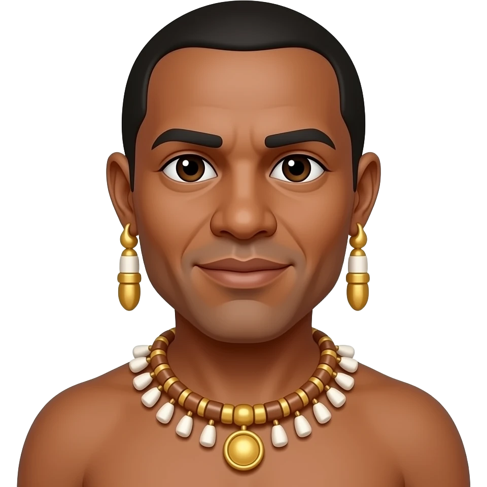 Tribal Vanuatu Chief emoji