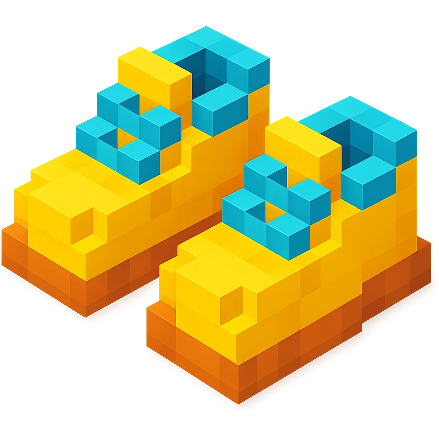 Minecraft Shoes  emoji