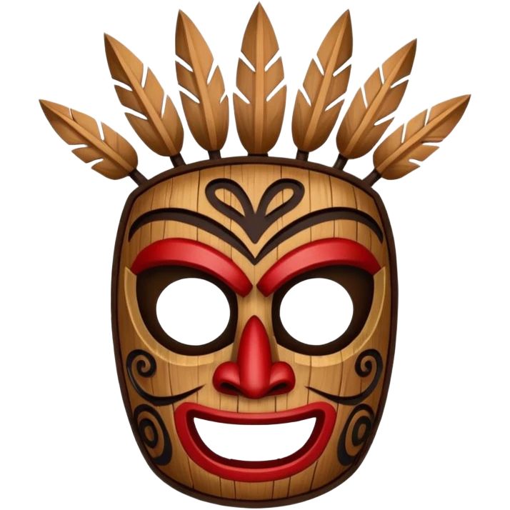 Crash bandicoot Aku aku mask emoji