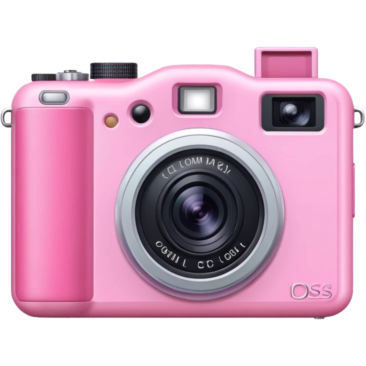 pink digital camera emoji