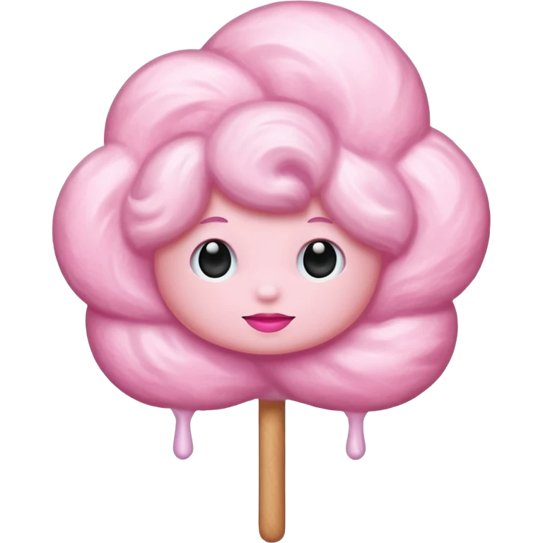 Fair cotton candy  emoji