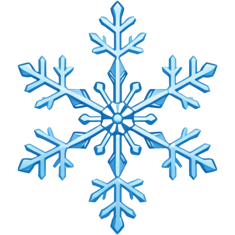 give me a aesthetic snow flake emoji