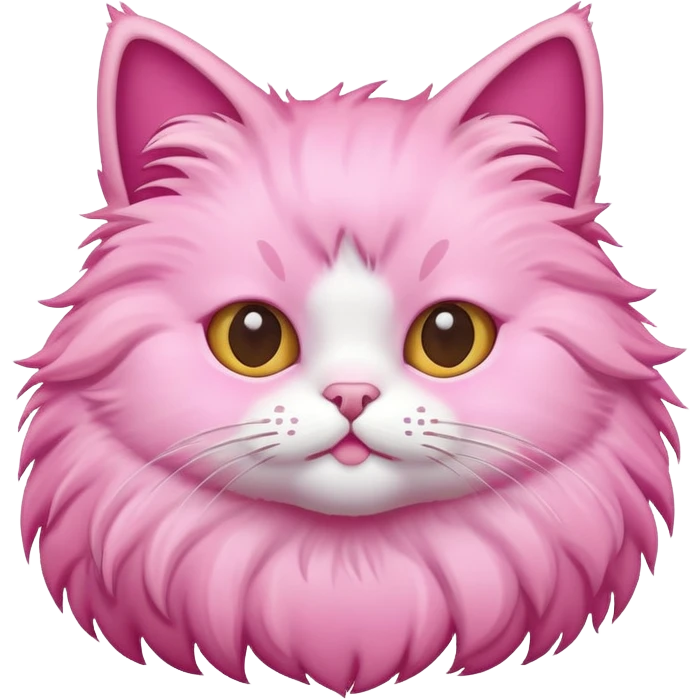 pink cat emoji