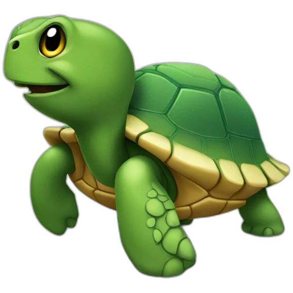 Chat habillé en tortue  emoji