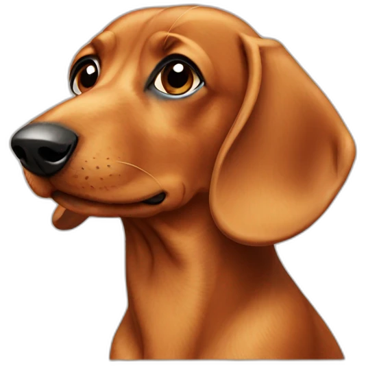 Daschund emoji