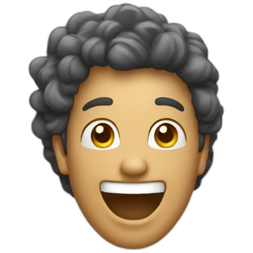 head of marketing jumping emoji