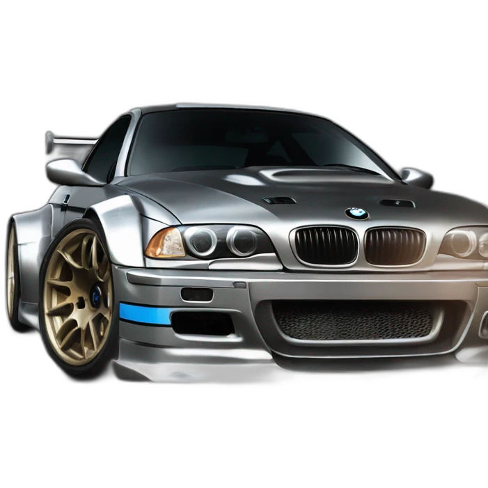 Bmw m3 gtr e46 need for speed most wanted edition  emoji
