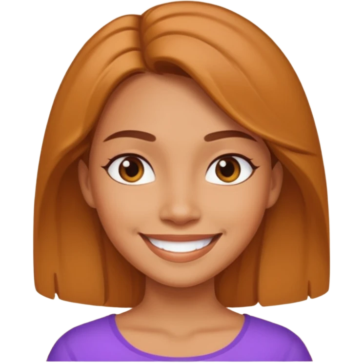 Dreamworks Cartoon style female emoji