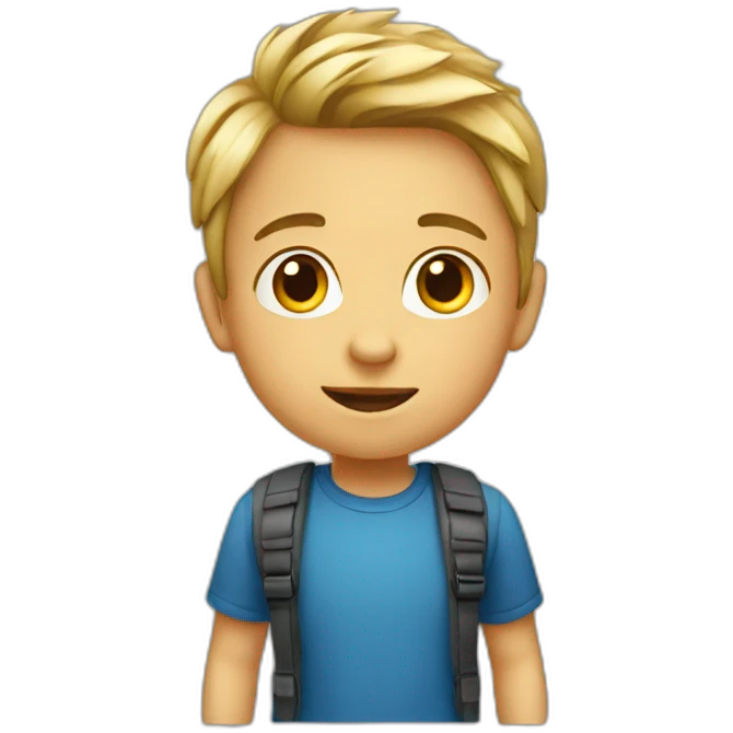 a young boy emoji