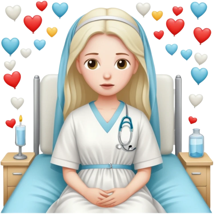 Happy wedding anniversary sick in the hospital  emoji