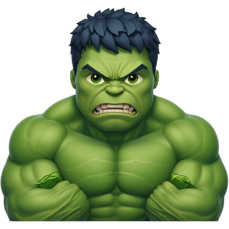 hulk com raiva emoji