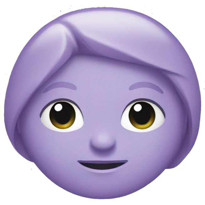 light purple emoji