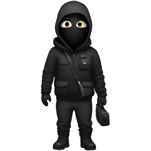 A robber emoji