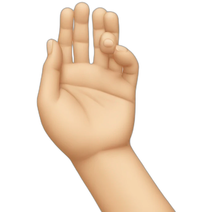 Hand in head emoji
