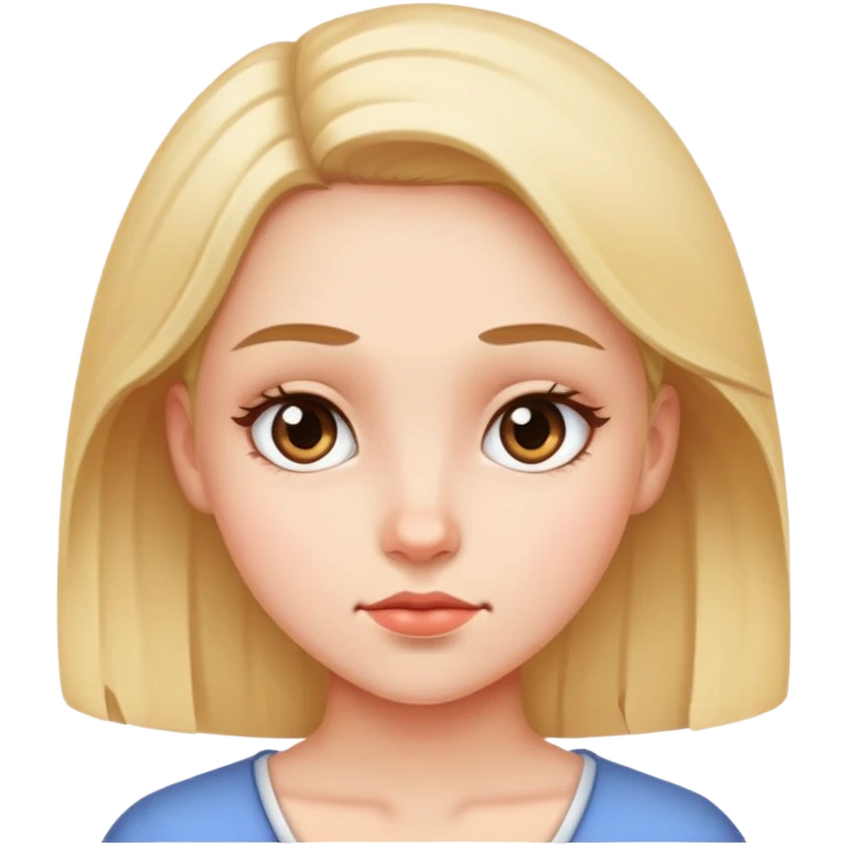 Girl side eye emoji