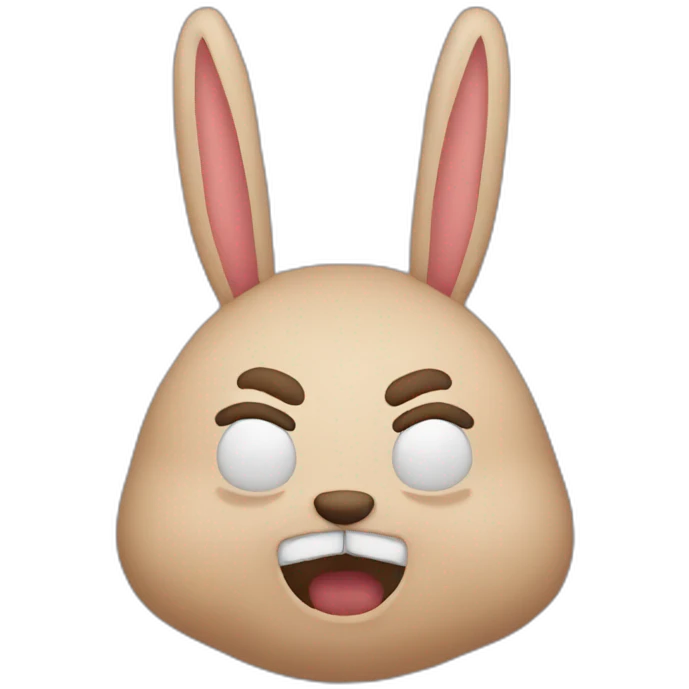 muscular bad bunny string emoji