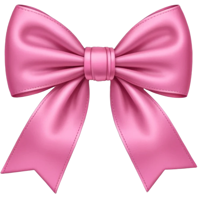 Cute bow emoji