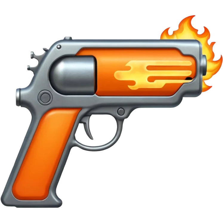 flame gun emoji