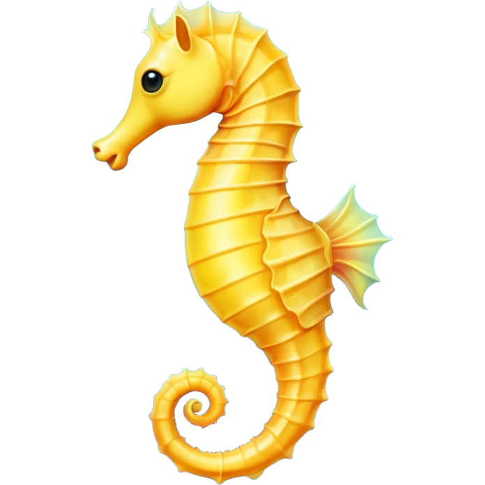 yellow seahorse emoji