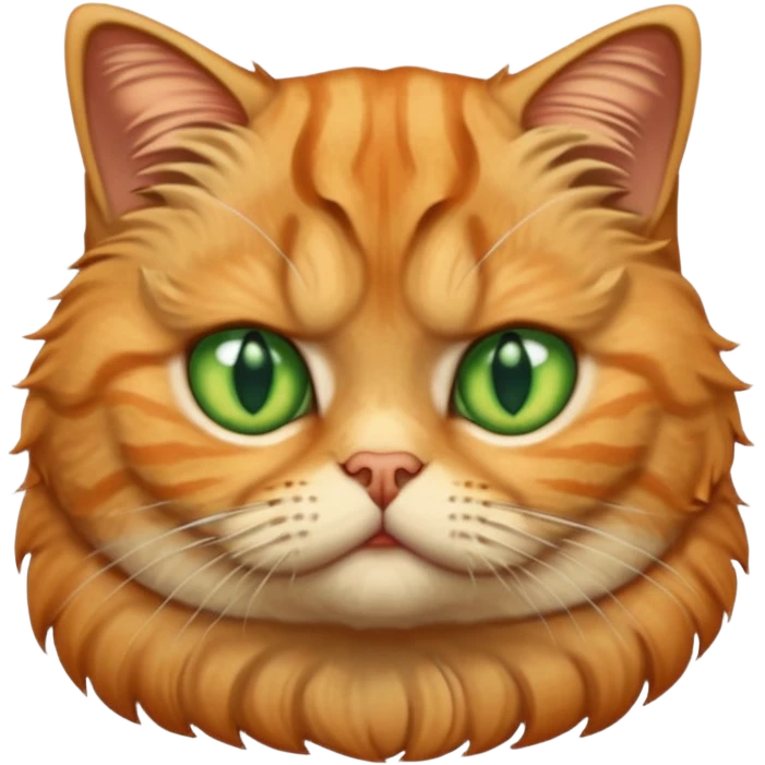 angry Scottish Fold cat emoji