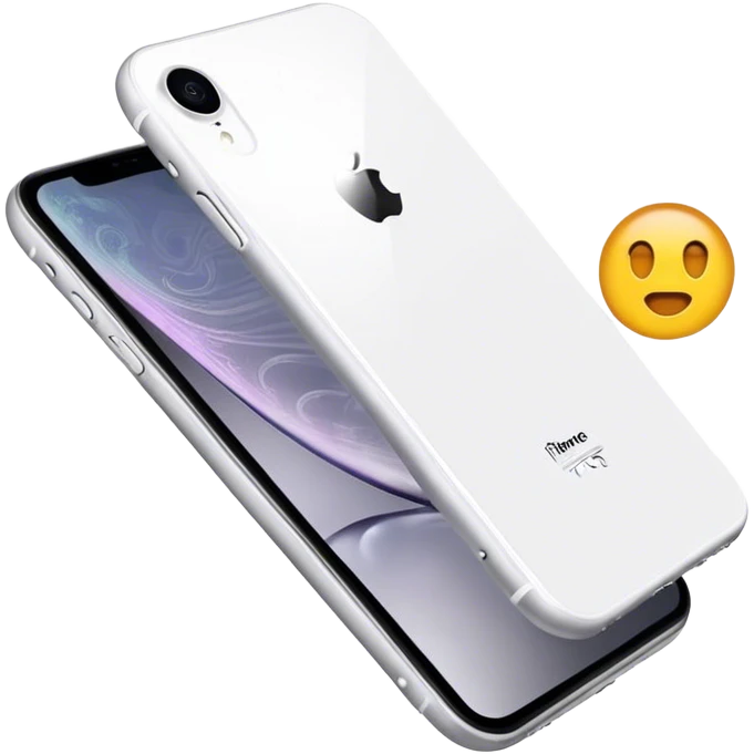 IPHONE XR emoji