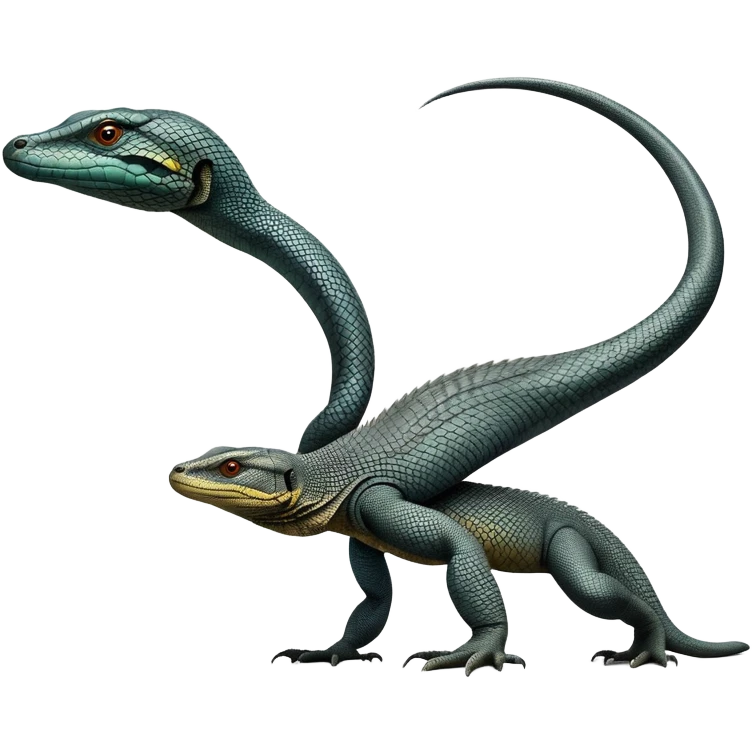 cinematic-monitor-lizard-realistic-full-body-standing-emoji,-long-powerful-tail-dragging-slightly-behind,-sleek-scaled-body-textured-with-rich-patterns,-head-tilted-dramatically,-dark-intense-eyes-observing-its-surroundings,-simplified-yet-realistic-focused-features,-highly-detailed,-glowing-with-an-almost-sarcastic-glow emoji