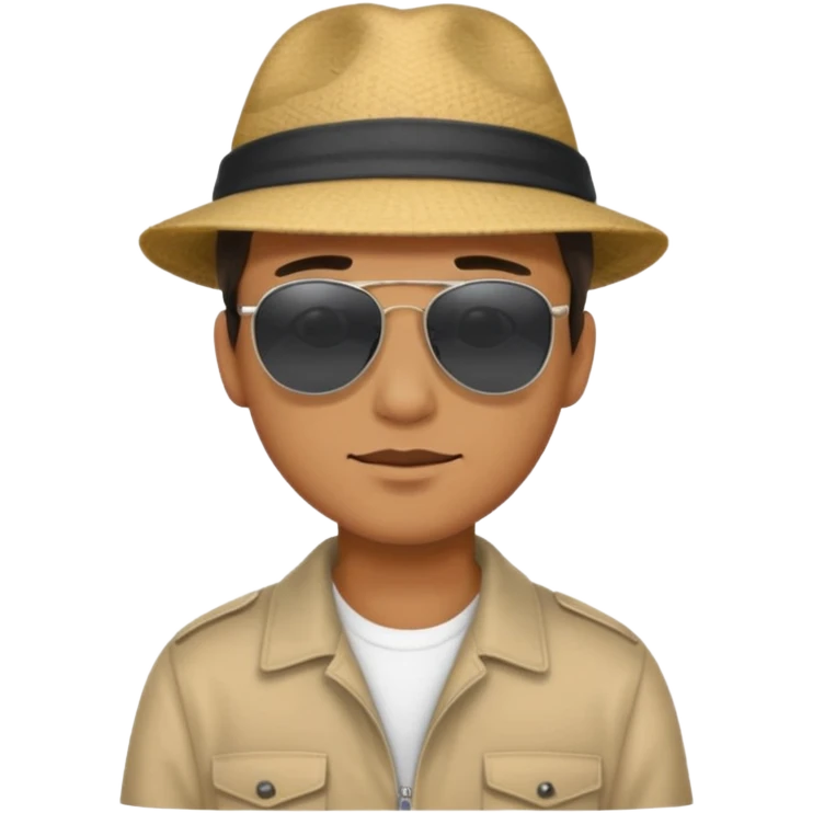 man searching something with people emoji