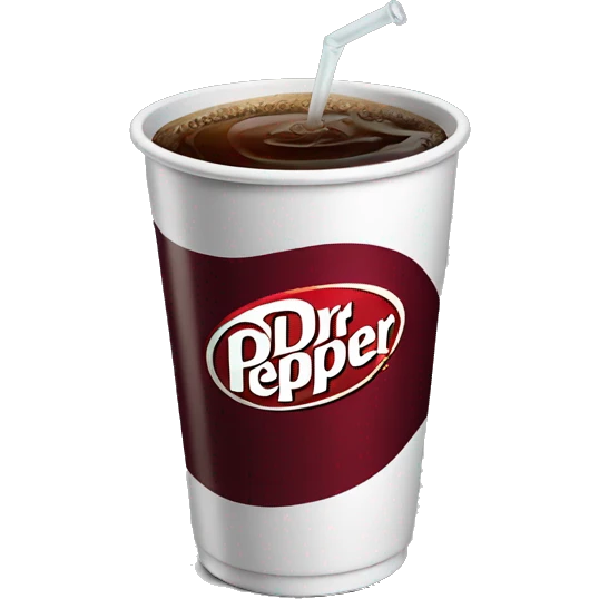 Cup of Dr Pepper  emoji