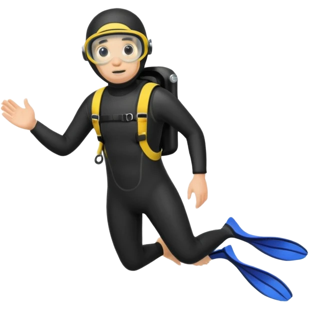 Scuba diving emoji
