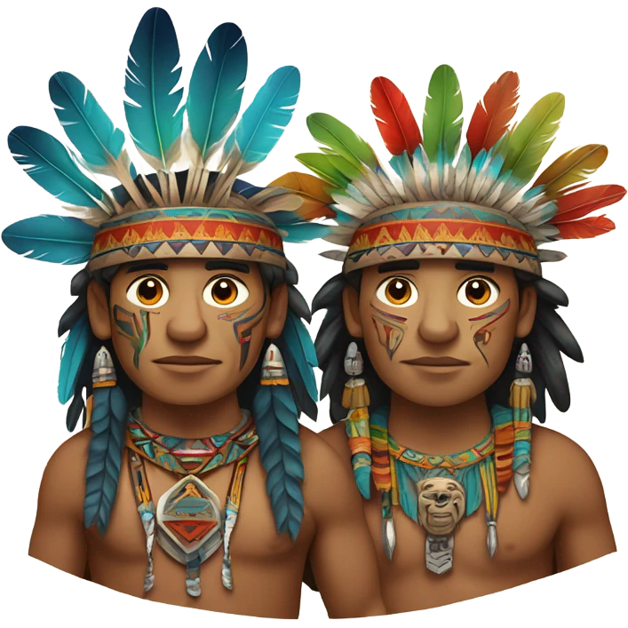 aztec men  emoji