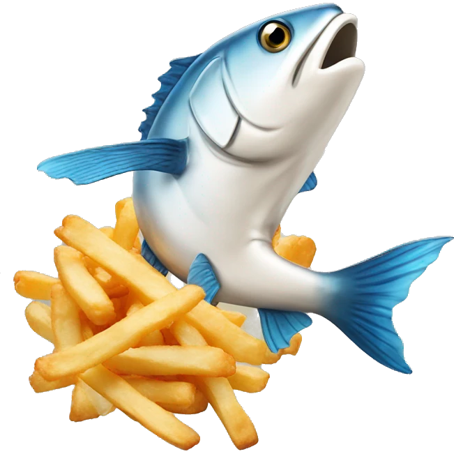 fish and chips emoji