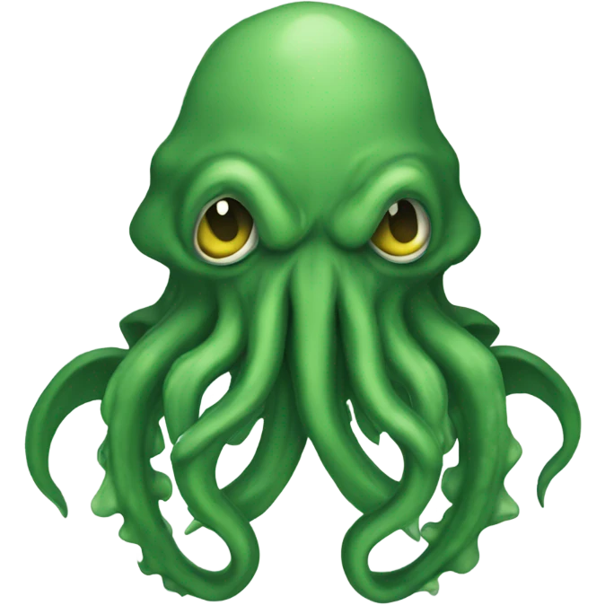 Cthulhu with pants emoji